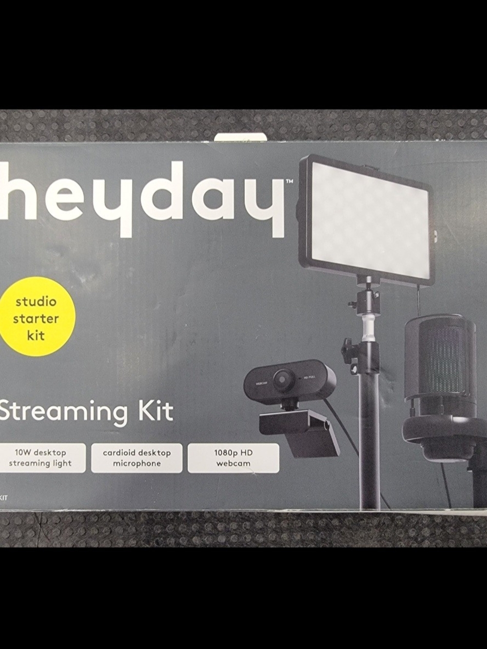 Heyday Streaming Kit - Studio Starter Kot, Desktop Video Bundle